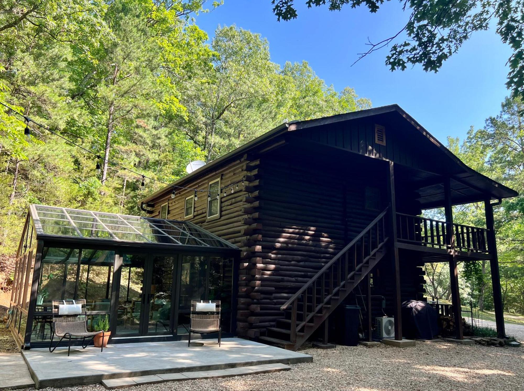 Glass Cabin Eureka Springs Exterior foto